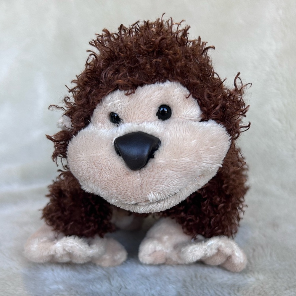 Ganz Webkinz Cheeky Monkey Brown and Cream Plush Monkey Toy